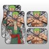 Roronoa Zoro Car Floor Mats Custom One Piece Anime Car Interior Accessories