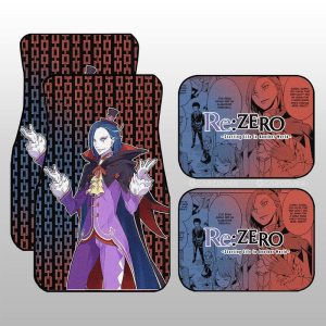 Roswaal L Mathers Car Floor Mats Custom Re:Zero Anime Car Accessories