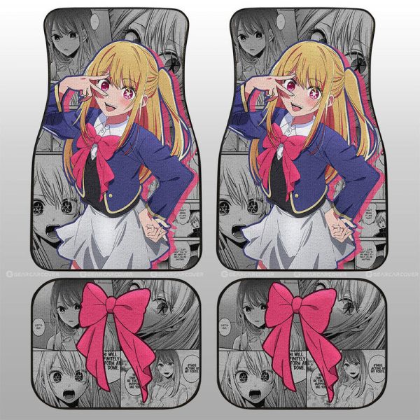 Ruby Hoshino Car Floor Mats Custom Anime Car Accessories