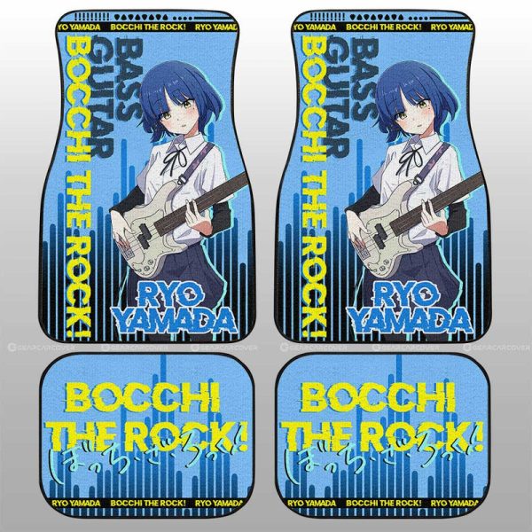 Ryo Yamada Car Floor Mats Custom Bocchi the Rock! Anime Car Accessories