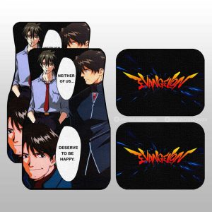 Ryoji Kaji Car Floor Mats Custom NGE