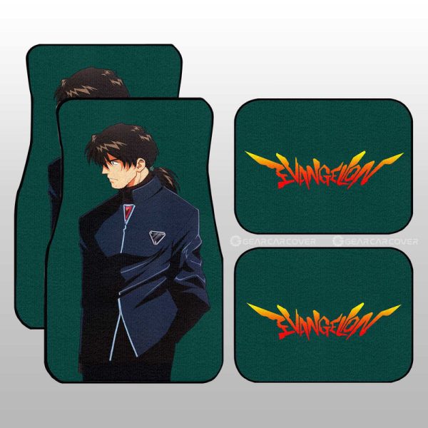 Ryoji Kaji Car Floor Mats Custom NGE Car Accessories