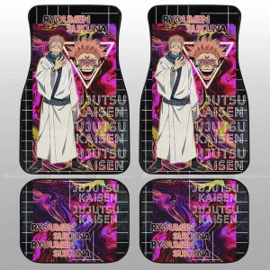 Ryoumen Sukuna Car Floor Mats Custom Car Accessories