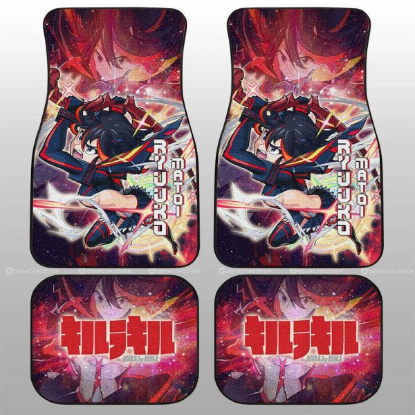 Ryuuko Matoi Car Floor Mats Custom Characters Car Accessories