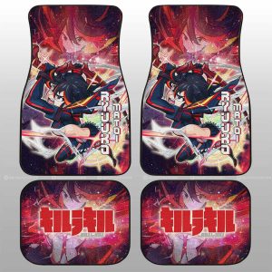 Ryuuko Matoi Car Floor Mats Custom Characters Kill La Kill Anime Car Accessories