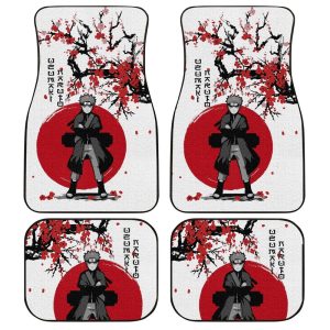 Sage Car Floor Mats Custom Japan Style Anime Car Interior Accessories