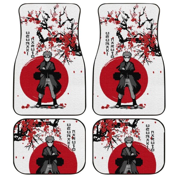 Sage Car Floor Mats Custom Japan Style Anime Car Interior Accessories