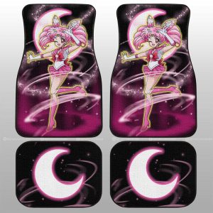 Sailor Chibi Moon Car Floor Mats Custom Car Accessories