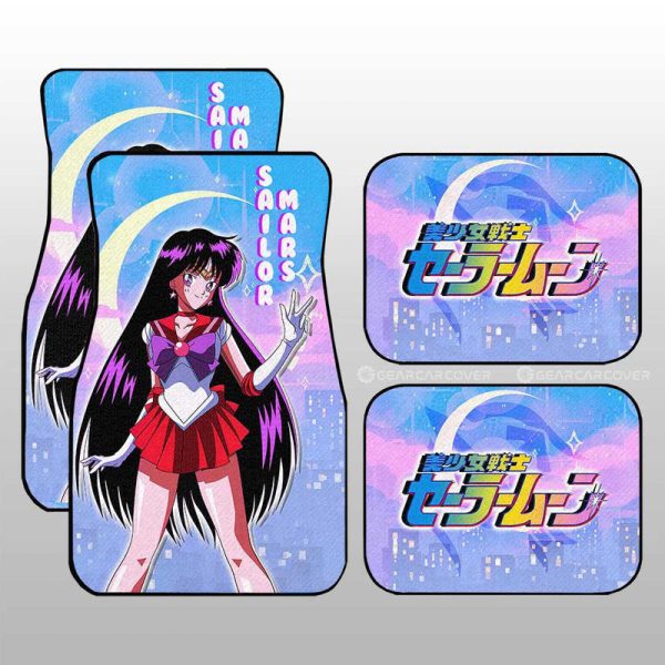 Sailor Mars Car Floor Mats Custom For Car Decoration