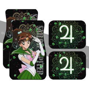 Sailor Moon Car Floor Mats Custom Anime Sailor Jupiter Car Accessories