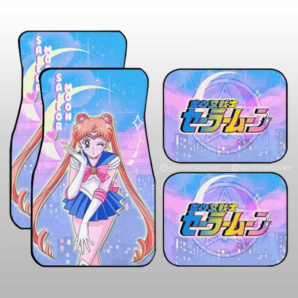 Sailor Moon Car Floor Mats Custom Sailor Moon Anime For Car Decoration