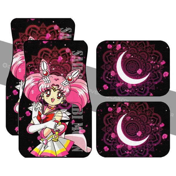 Sailor Moon Chibi Car Floor Mats Custom Anime Car Interior Accessories