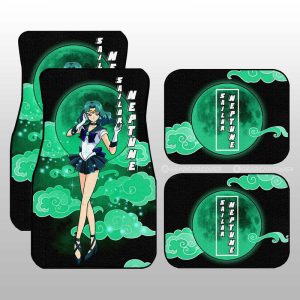 Sailor Neptune Car Floor Mats Custom Sailor Moon Anime Car Interior Accessories