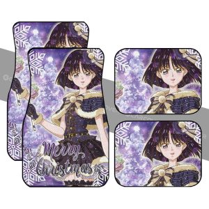 Sailor Saturn Car Floor Mats Custom Sailor Moon Anime Car Accessories Merry Christmas