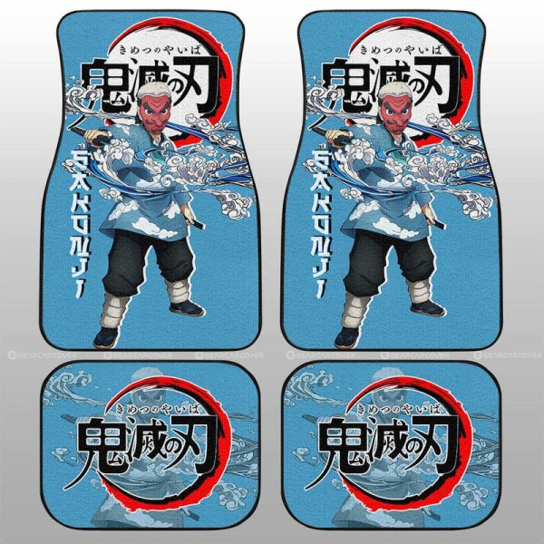 Sakonji Urokodaki Car Floor Mats Custom Demon Slayer Anime Car Accessories