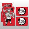 Sakonji Urokodaki Car Floor Mats Custom Demon Slayer Anime Car Accessories Manga Style For Fans