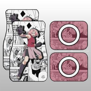 Sakura Car Floor Mats Custom Anime Car Accessories Mix Manga