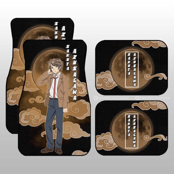 Sakuta Azusagawa Car Floor Mats Custom Bunny Girl Senpai Car Accessories