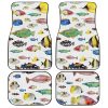 Saltwater Fish Car Floor Mats Custom Pattern Car Accessories