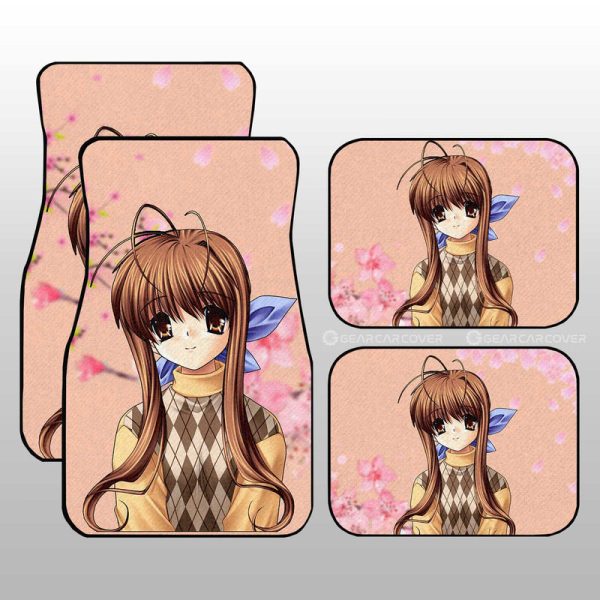 Sanae Furukawa Car Floor Mats Custom Clannad Anime Car Accessories