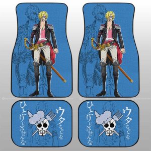 Sanji Film Red Car Floor Mats Custom Car Accessories