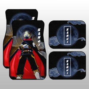 Sanji Raid Suit Car Floor Mats Custom Anime One Piece Car Accessories For Anime Fans