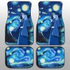 Sarutobi Hiruzen Car Floor Mats Custom Starry Night Styles