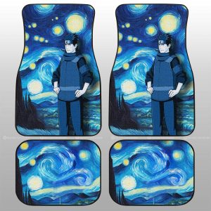 Sarutobi Konohamaru Car Floor Mats Custom Starry Night Styles