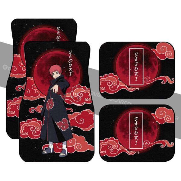 Sasori Akatsuki Car Floor Mats Custom Anime Car Accessories