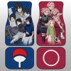 Sasuke And Sakura Car Floor Mats Custom Anime Car Accessories