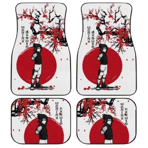 Sasuke Car Floor Mats Custom Japan Style Anime Car Interior Accessories