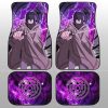 Sasuke Car Floor Mats Custom Sharingan Eye Car Accessories