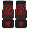 Sasuke Etenal Mangekyou Car Floor Mats Custom Sharingan Anime Car Accessories