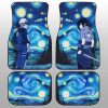 Sasuke Naruto Car Floor Mats Custom Starry Night Styles