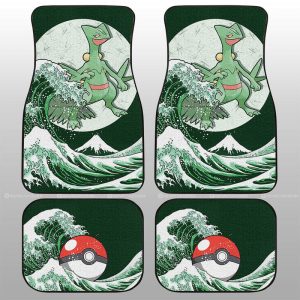 Sceptile Car Floor Mats Custom Pokemon Car Accessories