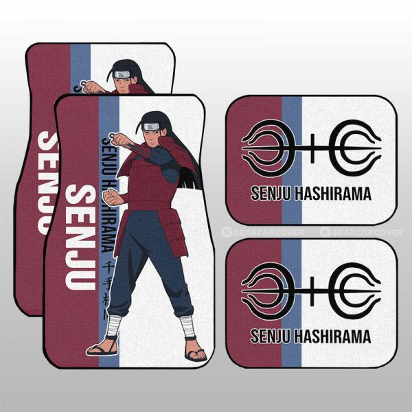 Senju Hashirama Car Floor Mats Custom Anime Car Accessories