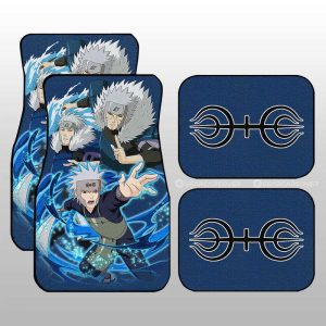 Senju Tobirama Car Floor Mats Custom Anime Car Accessories