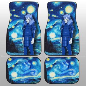 Senju Tobirama Car Floor Mats Custom Starry Night Styles