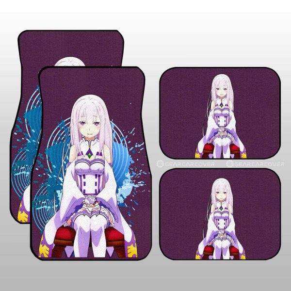 Sexy Girl Emilia Car Floor Mats Custom Car Accessories