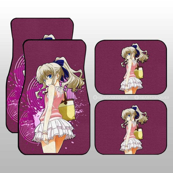 Sexy Girl Nao Tomori Car Floor Mats Custom Charlotte Car Accessories