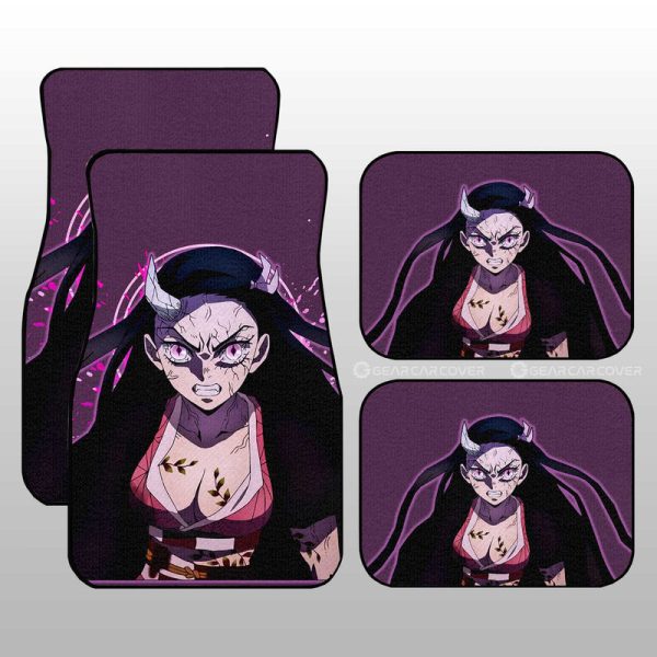 Sexy Girl Nezuko Car Floor Mats Custom