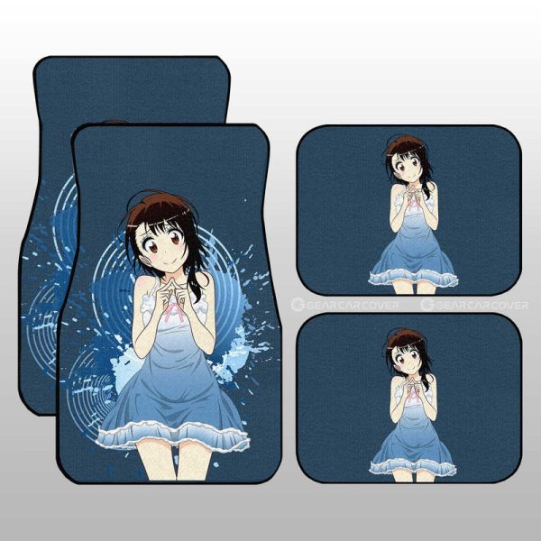 Sexy Girl Onodera Kosaki Car Floor Mats Custom Nisekoi Car Accessories