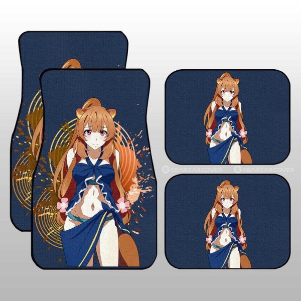 Sexy Girl Raphtalia Car Floor Mats Custom Shield Hero Car Accessories