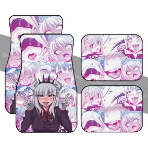 Sexy Lucifer Face Ahegeo Car Floor Mats Custom Car Interior Accessories