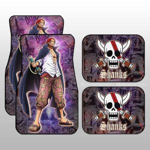 Shanks Car Floor Mats Custom Car Accessories Manga Galaxy Style