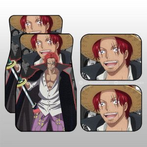 Shanks Car Floor Mats Custom One Piece Anime Car Accessories