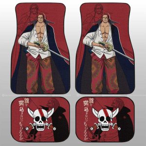 Shanks Film Red Car Floor Mats Custom Car Accessories