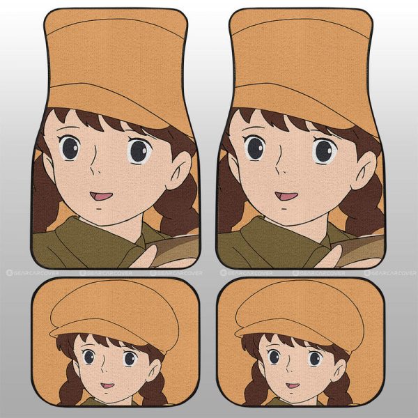 Sheeta Car Floor Mats Custom Castle In The Sky Car Accessories