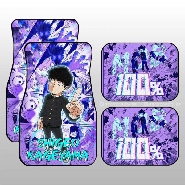 Shigeo Kageyama Car Floor Mats Custom