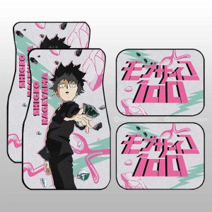 Shigeo Kageyama Car Floor Mats Custom Mob Psycho 100 Anime Car Accessories